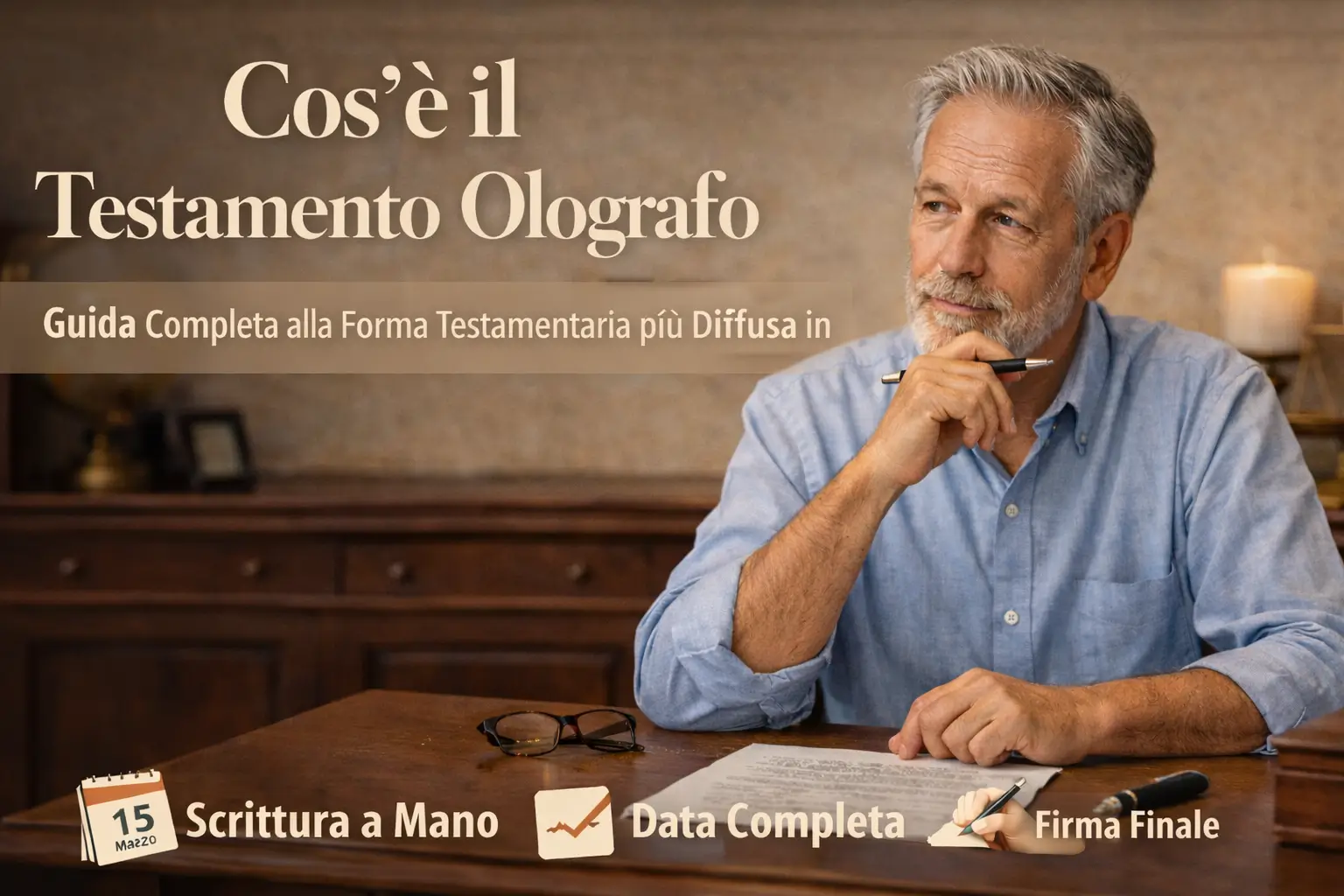 Guida testamento olografo, l forma testamentaria più diffusa in Italia